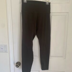 Dark Army Green Heynuts High-Waisted Leggings